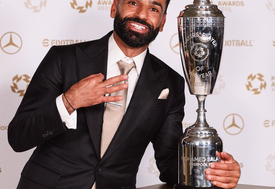 Egypt’s Mohamed Salah Clinches Record Third PFA Player of The Year Award