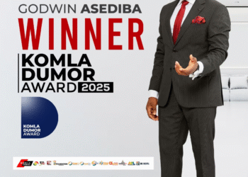 Ghanaian Journalist Godwin Asediba Wins 2025 BBC Komla Dumor Award