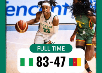 D’Tigress of Nigeria Crush Cameroon to Reach AfroBasket Semi-Finals