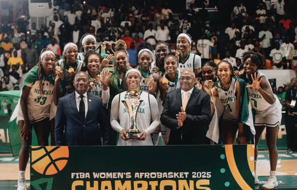 (VIDEO) D’Tigress Return to Nigeria After Historic Fifth Consecutive AfroBasket Title