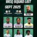 Eric Chelle Names Final 23-Man Super Eagles Squad For World Cup Qualifiers