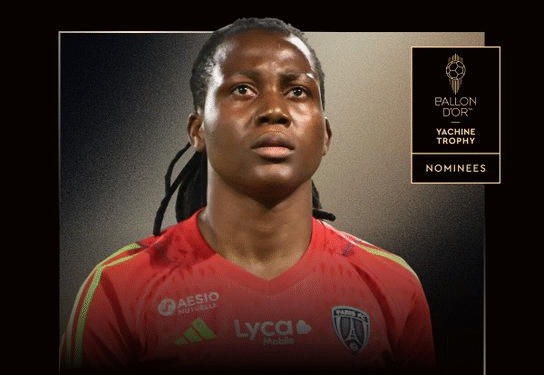 NIGERIA: Super Falcons Goalkeeper, Chiamaka Nnadozie Nominated For 2025 Yacine Trophy