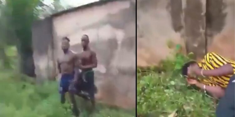 Video Circulates of Nigerian Man Executing Three Youths Over Alleged Gun Theft