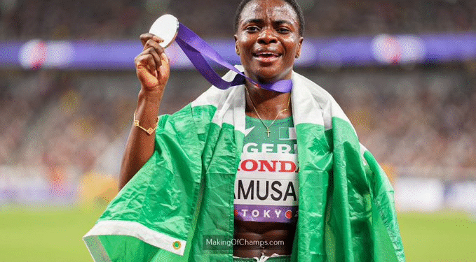 BREAKING: Nigeria’s Tobi Amusan Wins Silver Medal in World Athletics Championships