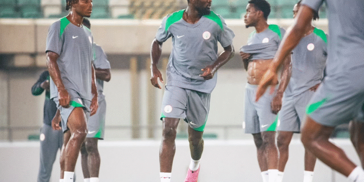 Super Eagles Begin Training in Uyo Ahead of World Cup Qualifiers