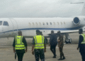 NIGERIA: Governor Fubara Arrives Port Harcourt International Airport