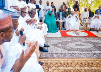 NIGERIA: President Tinubu Visits Late Buhari’s Family in Kaduna
