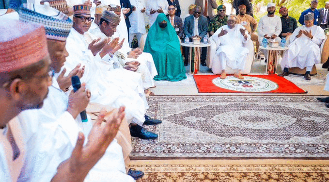 NIGERIA: President Tinubu Visits Late Buhari’s Family in Kaduna