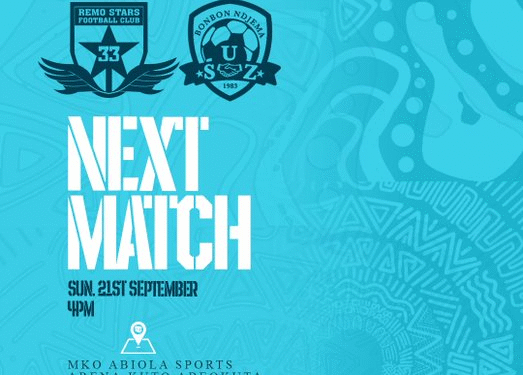 Remo Stars Begin CAF Champions League Campaign Against US Zilimadjou Today