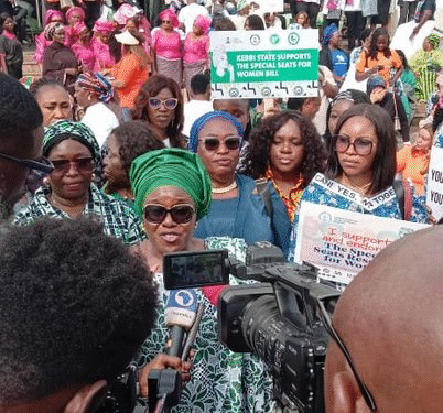 Nigerian Women Rally in Abuja, Demand Reserved Seats in Parliament