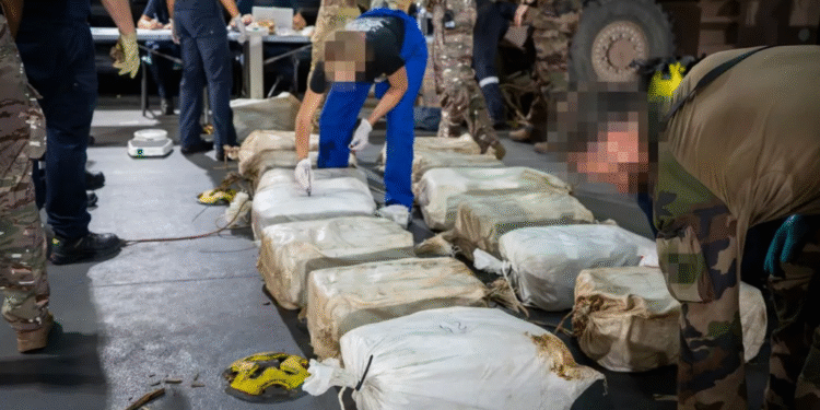 French Navy Seizes Nearly 10 Tonnes of Cocaine Worth $610m Off West Africa