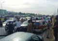 NIGERIA: Trailer Crash Causes Gridlock on Kubwa Expressway in Abuja