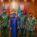 Nigeria’s President Tinubu Decorates New Service Chiefs with Ranks in Symbolic Ceremony