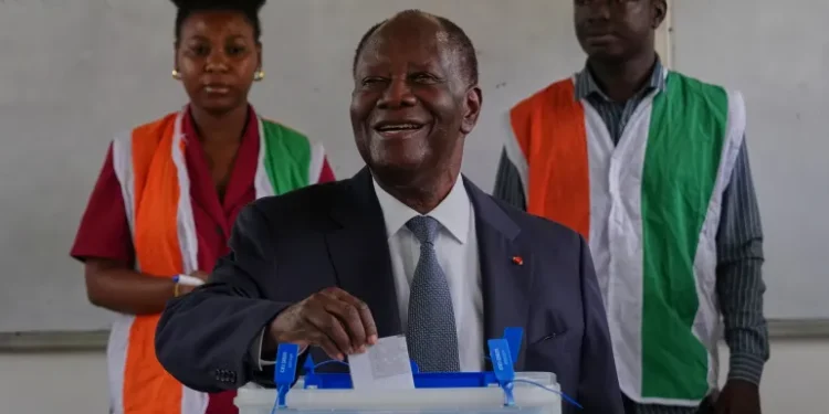 Ivory Coast President Alassane Ouattara Secures Fourth Term in Landslide Election Win
