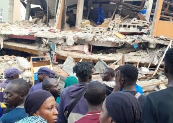 Nigeria: (VIDEO) Several Feared Trapped As Two-Storey Building Collapses in Ebute Metta Area of Lagos State