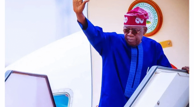 NIGERIA: President Tinubu Departs Abuja For Aqaba Security Summit in Rome