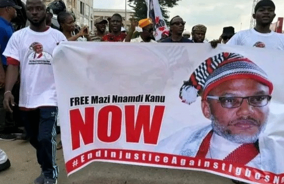 Tension Rise as FreeNnamdiKanuNow Protesters Plan March to Presidential Villa Despite Court Order
