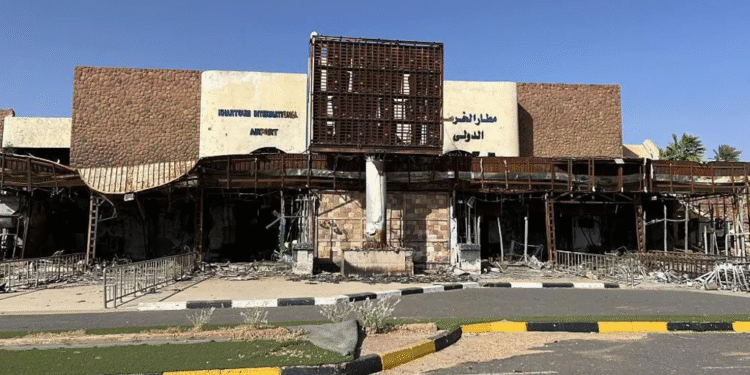 SUDAN: Drone Strike Hits Khartoum Airport Area Ahead of Planned Reopening