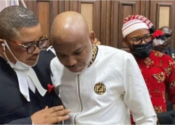NIGERIA: Nnamdi Kanu Lists Ex-AGF Malami Among 23 Witnesses in Terrorism Trial