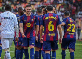 NIGERIA : Barça Legends Defeat African Legends 3–1 in Abuja Friendly