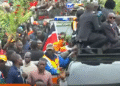Raila Odinga’s Body Arrives in Nairobi, Crowds Storm JKIA