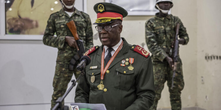 (VIDEO) Guinea-Bissau’s New Leader Major-General Horta Inta-a Sworn in as Transitional President