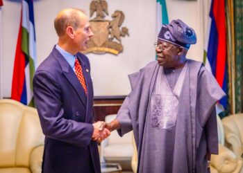 Duke of Edinburgh Meets Nigeria’s President Tinubu in Abuja