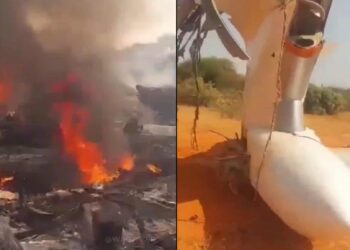 (VIDEO) Rebels Shoot Down IL-76 Military Transport Plane in Sudan, Killing All Aboard