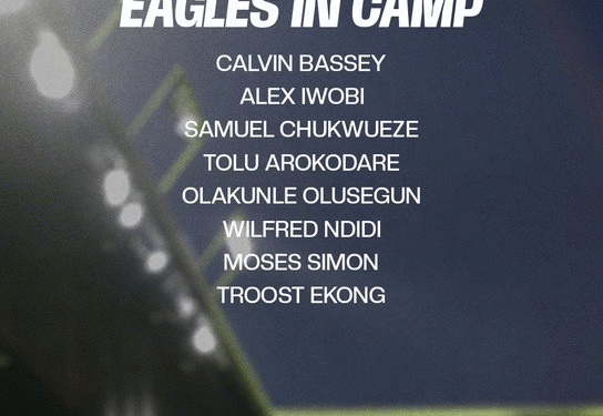 Super Eagles Open Camp in Rabat Ahead of Crucial World Cup Playoffs