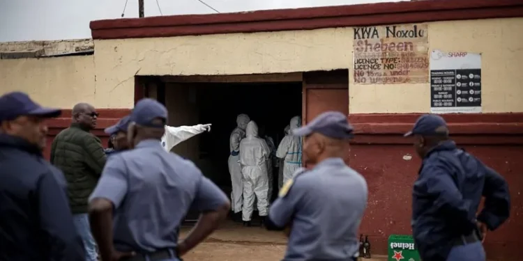 Eleven Arrested in South Africa Tavern Shooting, Police Suspect Illegal Mining War