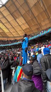 DR Congo Fan’s Motionless AFCON Tribute to Patrice Lumumba Goes Viral