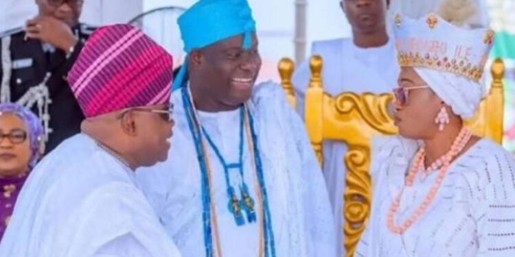 First Lady Remi Tinubu Apologises for ‘Minor Misstep’ Amid Controversy with Osun Governor