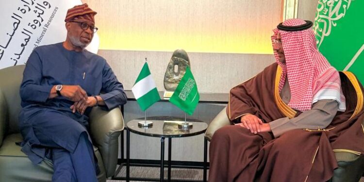Nigeria Seeks Saudi Partnership to Boost Mineral Exploration and Development