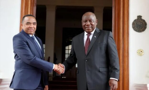 Ramaphosa Hosts Madagascar’s Randrianirina Amid Turbulent Transition
