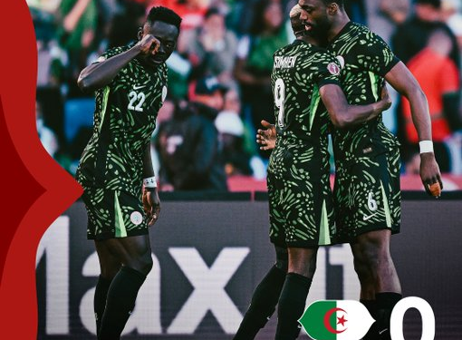 BREAKING: Super Eagles of Nigeria Beat Algeria 2–0 to Reach AFCON Semi-Finals
