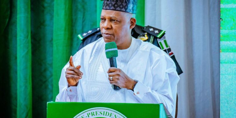 Nigeria’s VP Shettima Arrives Kwara for Condolence Visit After Terrorist Attack