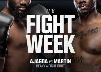 BOXING: Nigeria’s  Ajagba Promises To Knockout American, Charles Martin in HeavyWeight Clash Today