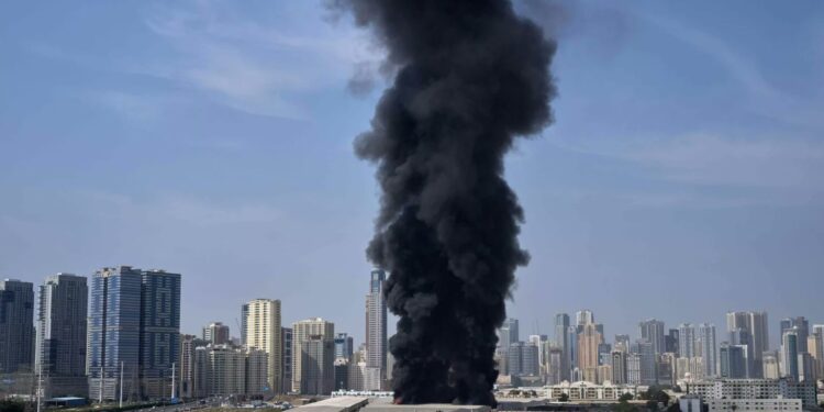 Iranian Drones Hit US Embassy in Saudi Arabia, Triggering Fire