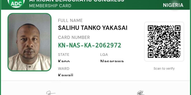 Nigeria: Ganduje’s Ex-Aide Salihu Yakasai Defects from APC to ADC