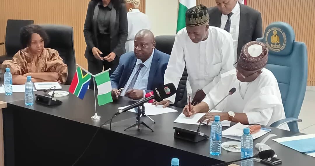Nigeria, South Africa Sign Pact to Boost Legislative Cooperation