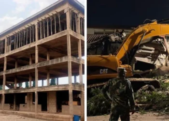 (VIDEO) Three Killed in Ghana Church Building Collapse