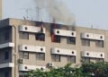 Nigeria: (VIDEO) Fire Breaks Out at Federal Secretariat in Abuja