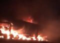 Nigeria: (VIDEO) Ajah Area of Lagos State Hit by Overnight Fire Outbreak