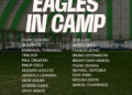 Super Eagles Camp Opens in Turkey as Twenty One Players Arrive for Friendlies
