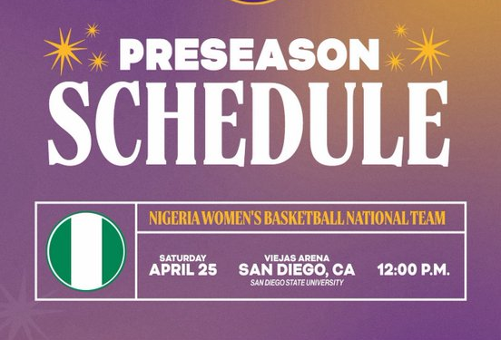 Nigeria’s D’Tigress Add Indiana Fever Clash to US Tour Ahead of World Cup