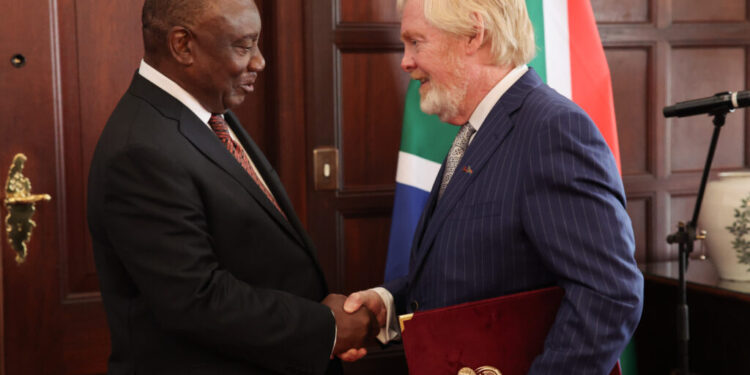 Ramaphosa Taps Former Apartheid-Era Negotiator Roelf Meyer as New U.S. Ambassador