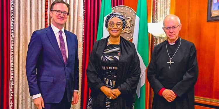 Nigeria’s First Last Remi Tinubu Meets Ex-Archbishop Welby