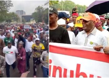 Nigeria: (VIDEO) Opposition Leaders Lead ‘Save Democracy’ Protest in Abuja