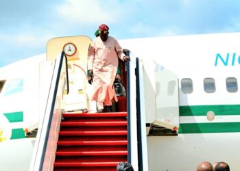 BREAKING: (VIDEO) President Tinubu Arrives in Jos for Condolence Visit Amidst Plateau Killings