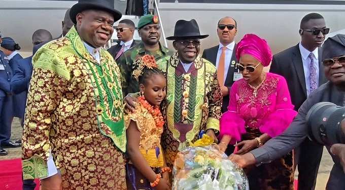 President Tinubu Arrives Bayelsa State to Commission Key Infrastructure Projects